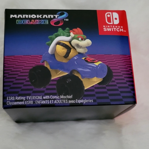 McDonald's Mariokart Deluxe Kids Toy Bowser Kart. - Picture 3 of 3